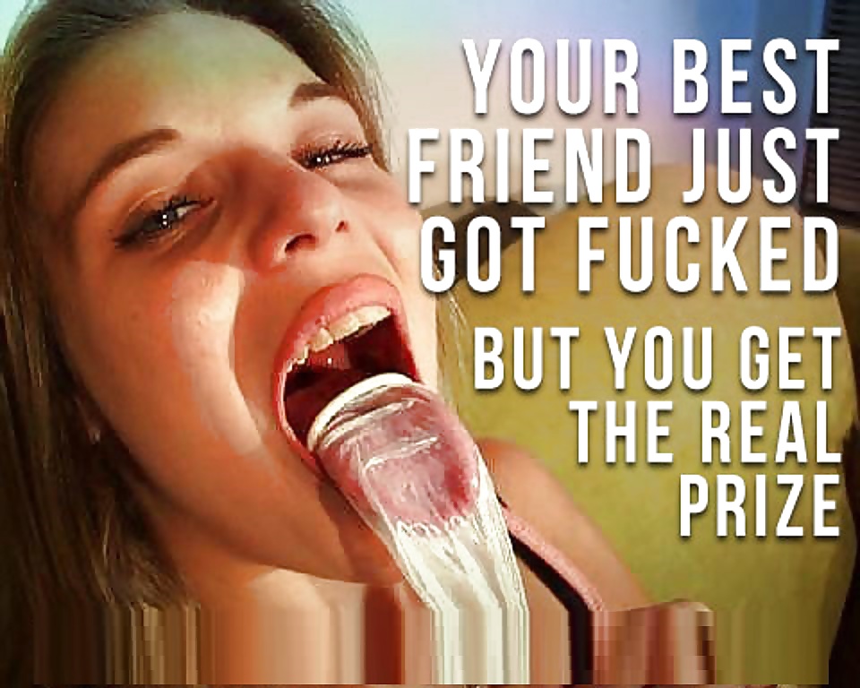 Girl eats cum from friends