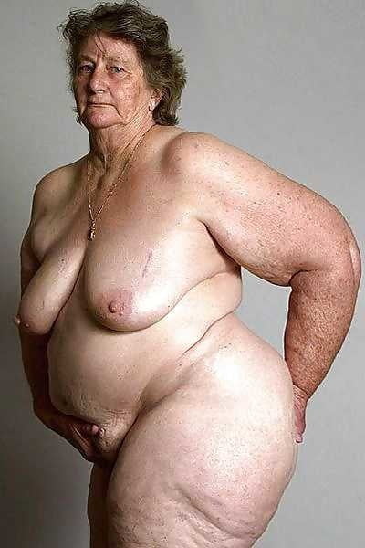 Ugly fat granny
