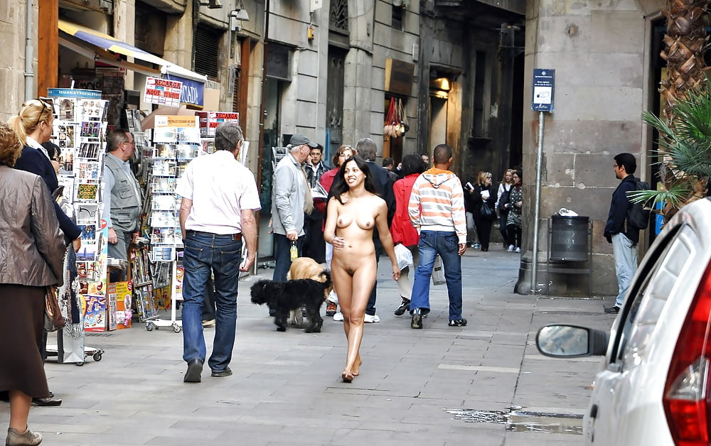 Naked And Barefoot In Public.