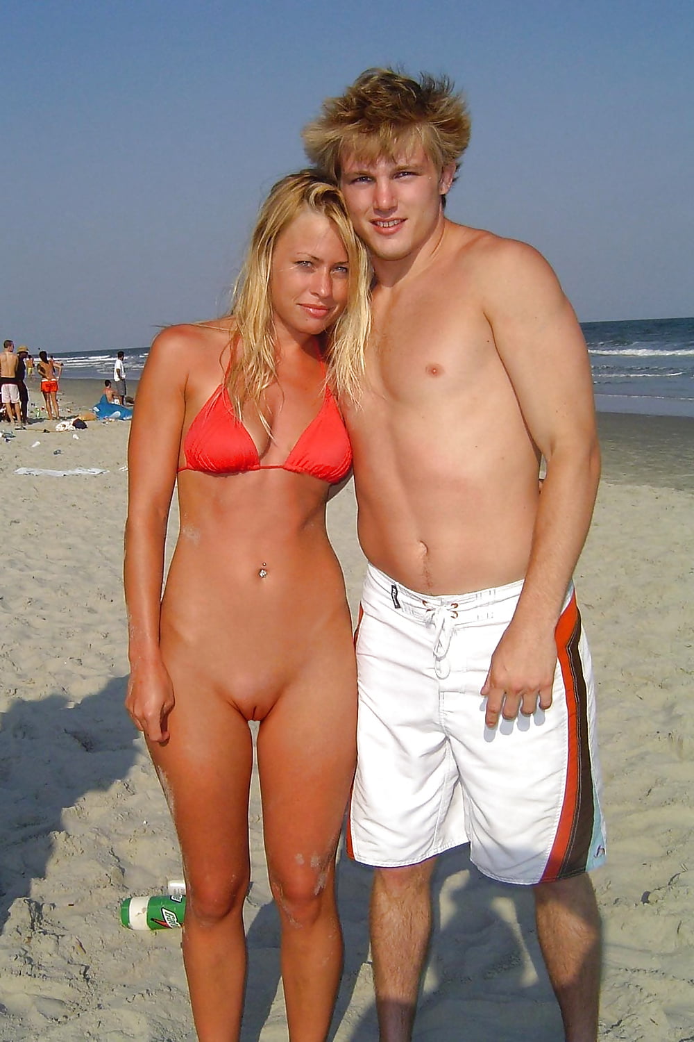 Sexy ziva public nudity beach fan photo