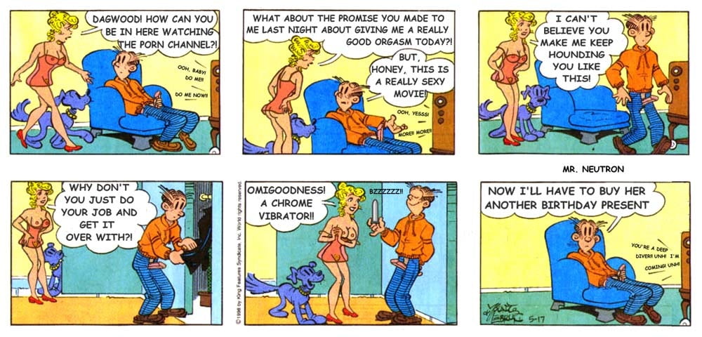 Dagwood comic porn