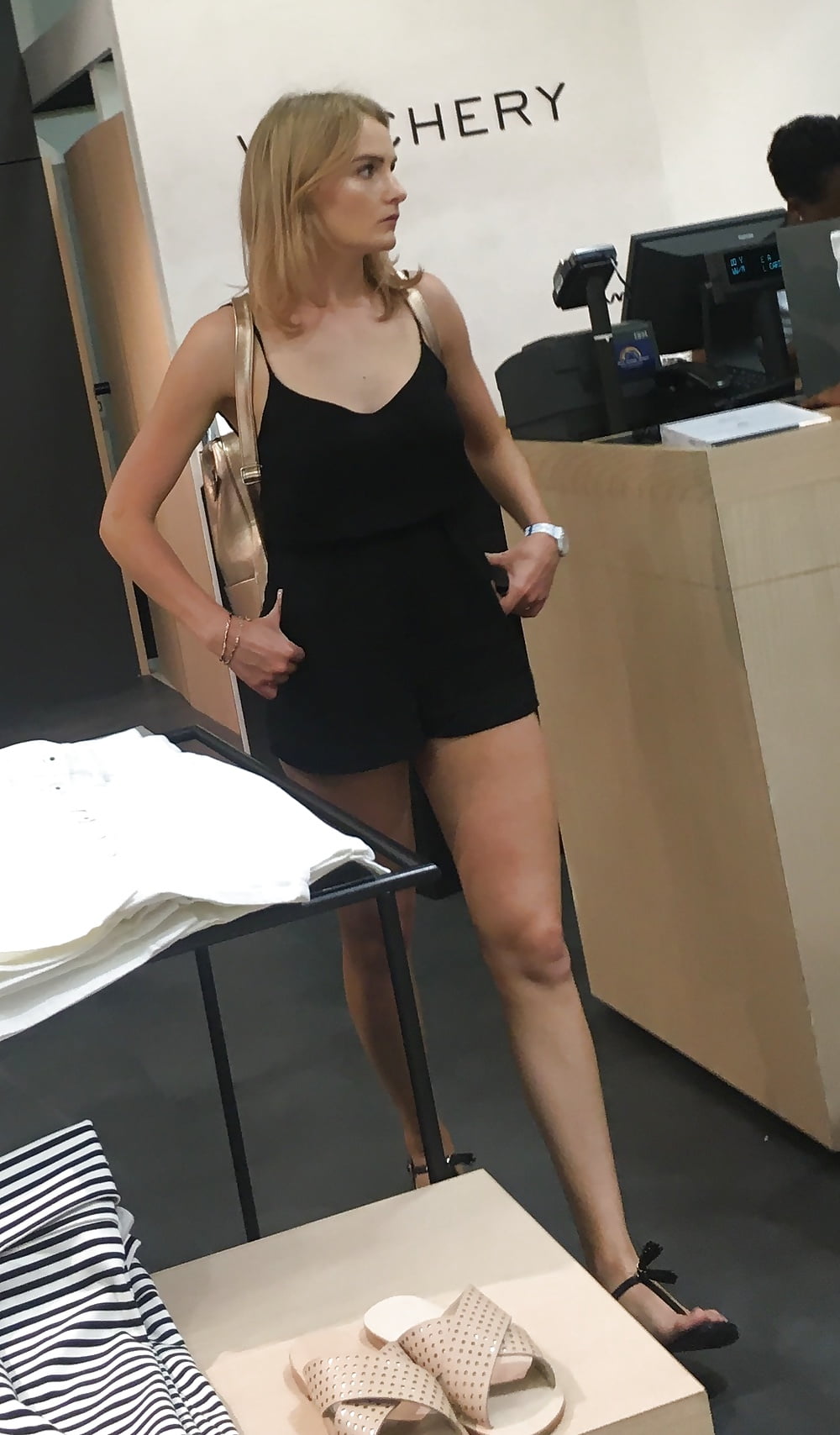 Porn image Two hot mall blondes