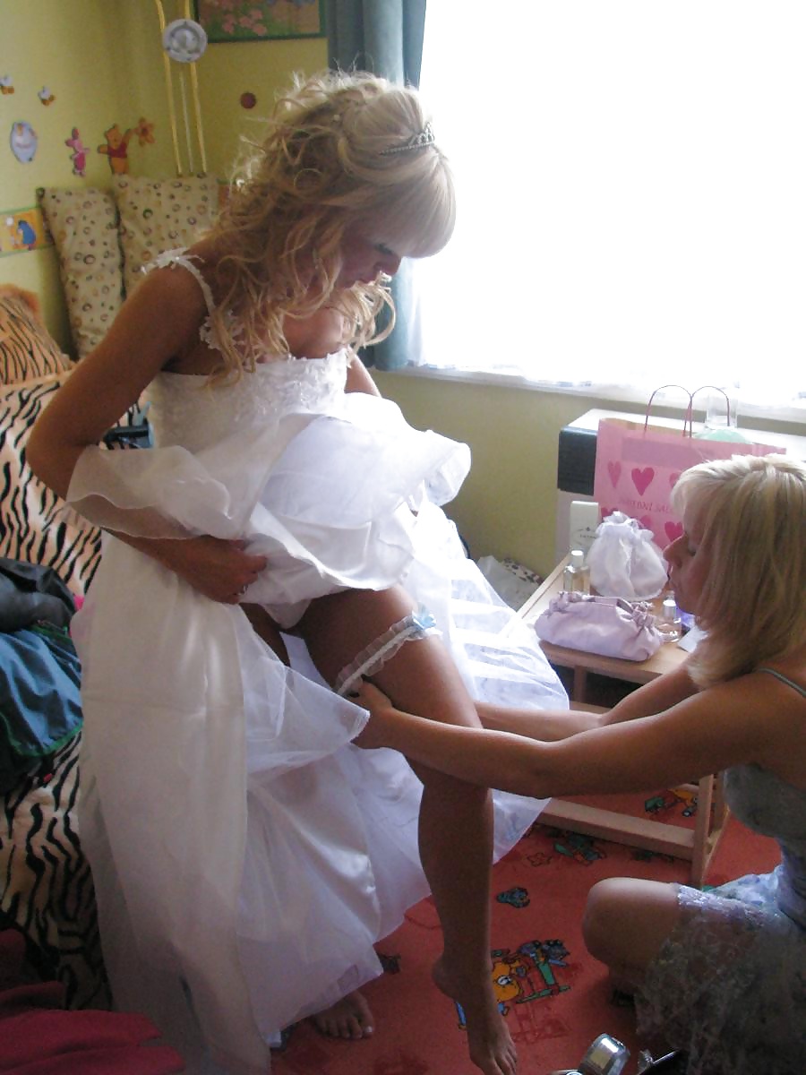 Porn image Brides getting ready