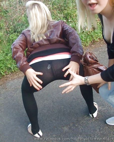 Porn image See-through leggings 2