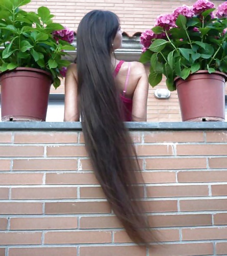Porn image sexy long hair