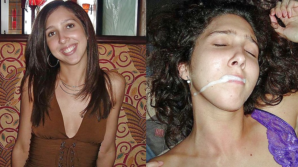 Porn image Before and after blowjob and cumshot. Amateur.