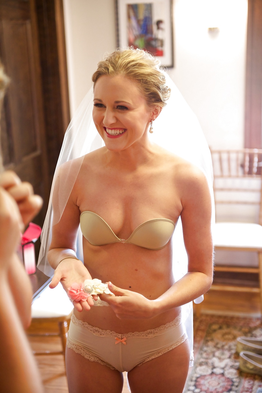 Porn image Amateur Wedding preparation