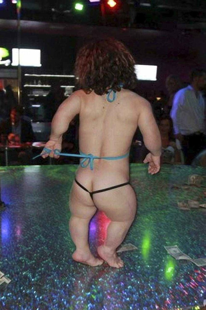 Midget daddy sensual bikini