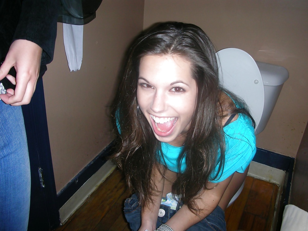 Porn image Meanwhile, in the bathroom....