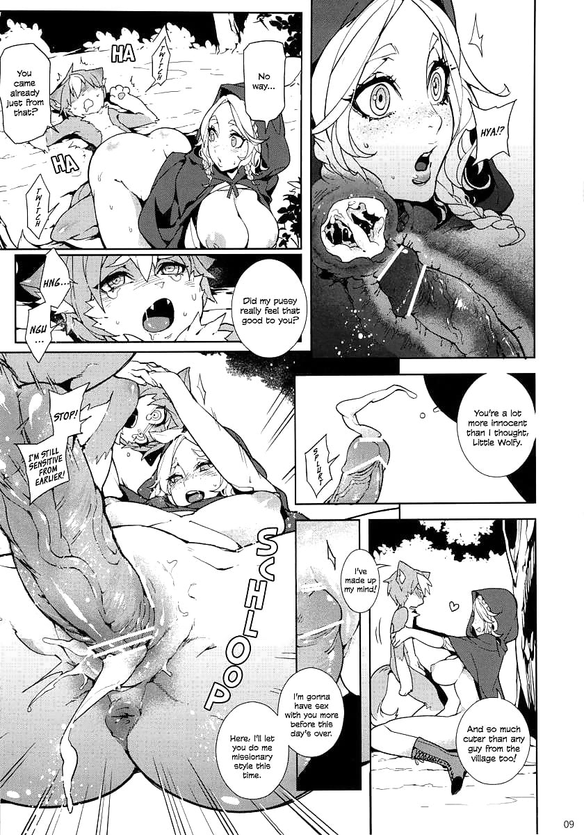 Big Red Riding Hood And The Little Wolf Hentai Comic 17 Pics Xhamster