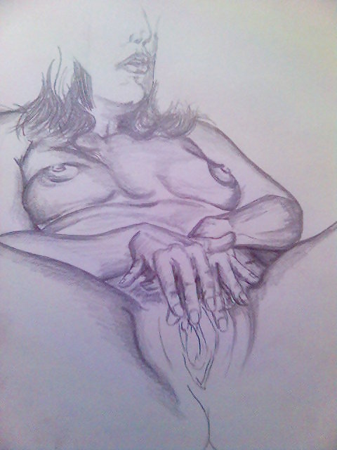 Porn image inspirated by an amateur