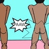 hot ass & ass grl vs gardener & hugo