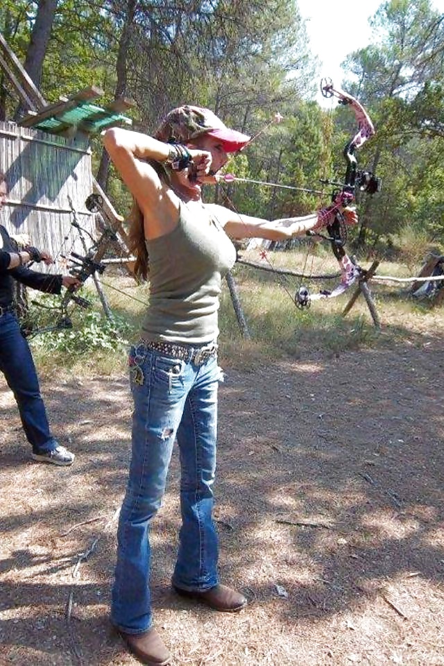 Porn image Sexy Women And Archery
