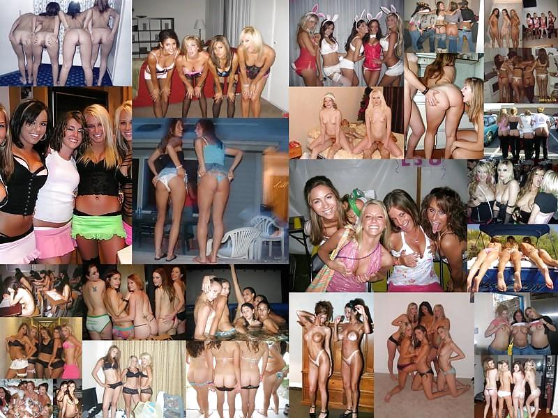 Porn image photo collage