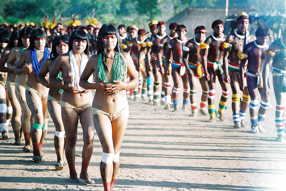 Yawalapiti Amazon tribe.