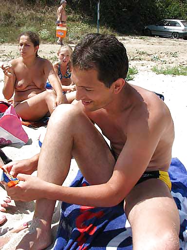 Porn image The beach 101