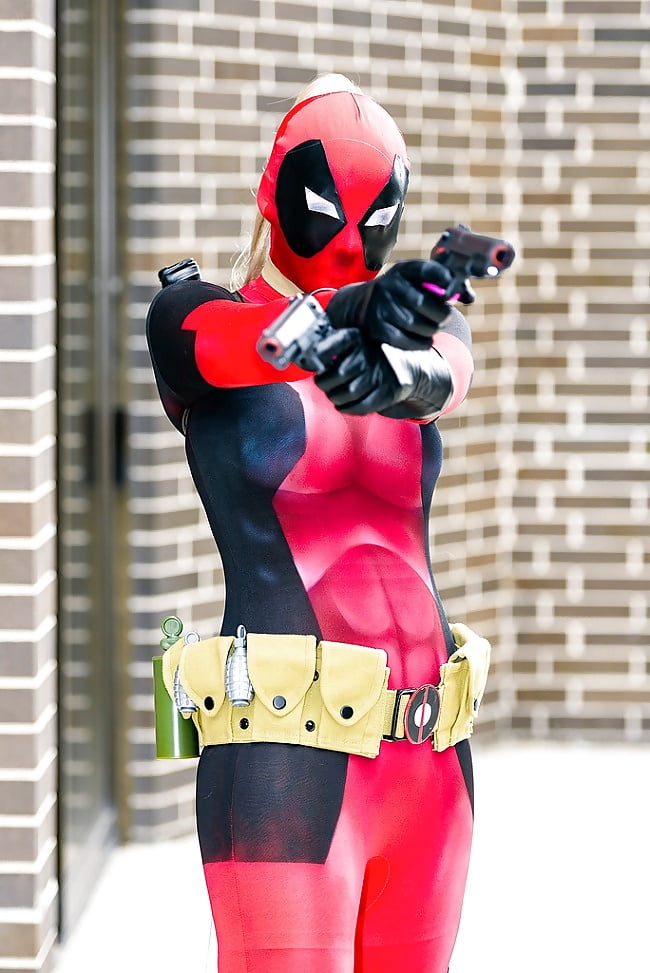 Porn image Lady Deadpool Cosplay