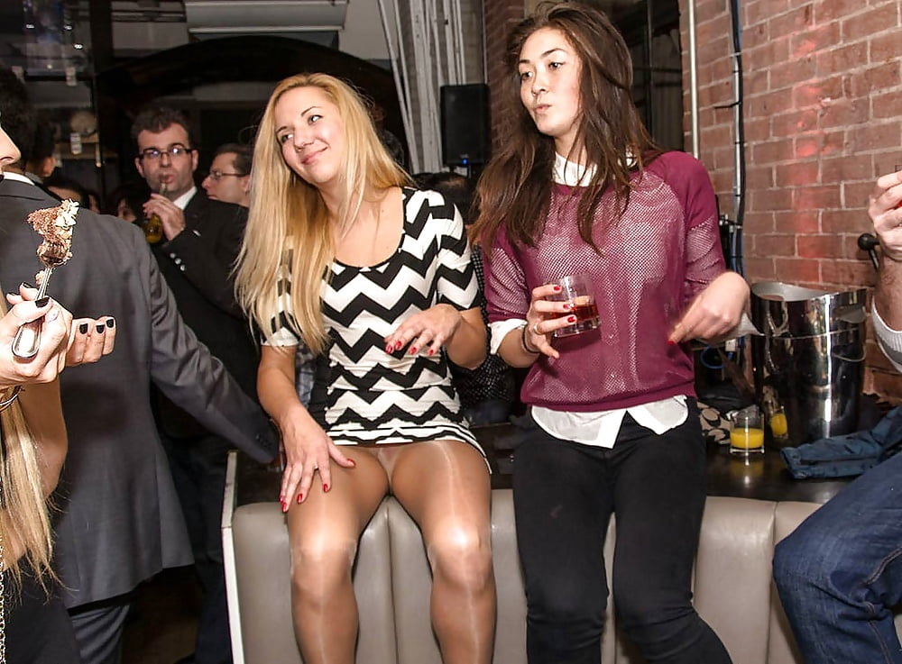 Upskirt On A Party