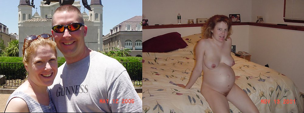 Porn image Pregnant Amateurs - Dressed & Undressed 4
