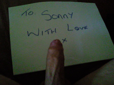 TO SONNY WITH LOVE XXXX