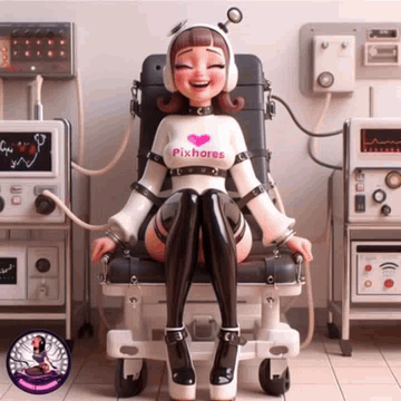 Pixwhores Experimental Enhanced: Animated Orgasmatron Gifs #23