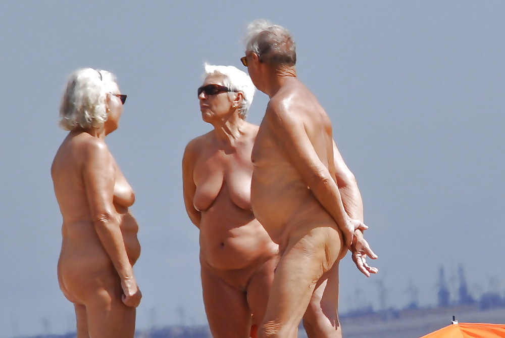 Naked old people