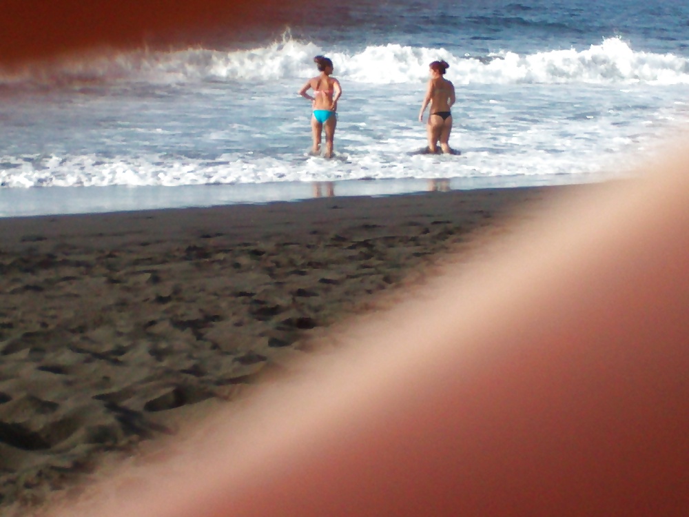 Porn image beach voyeur