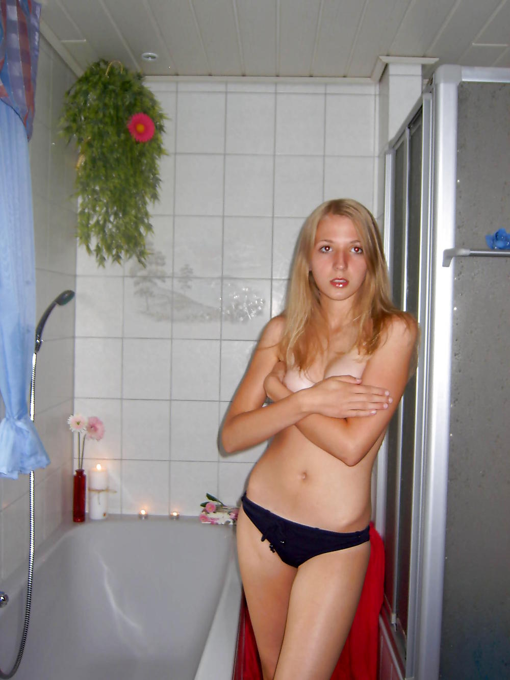 Porn image REAL AMATEUR - Cute blonde German