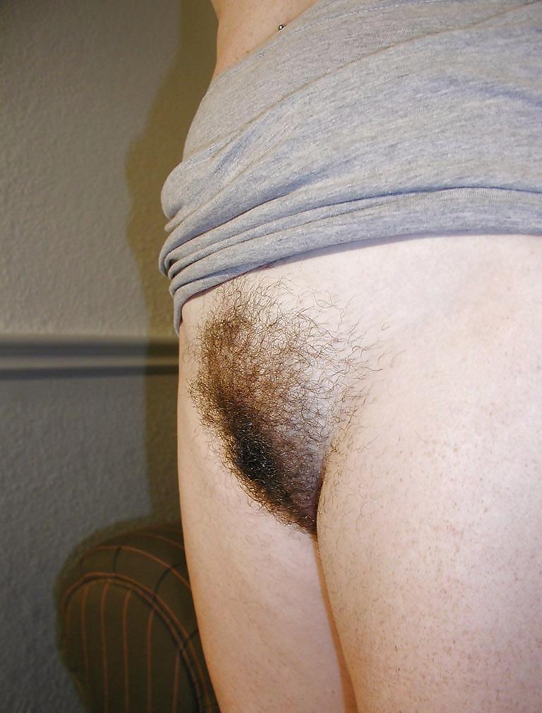 Porn image Beautiful Hairy Redhead Spreading