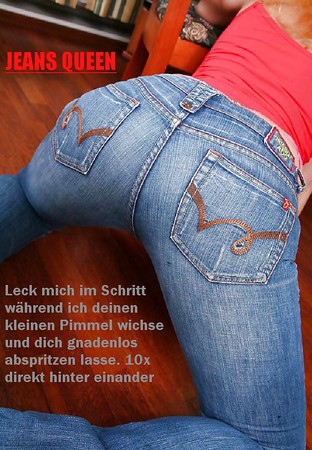 Jeans Fetisch Girls Captions (deutsch)