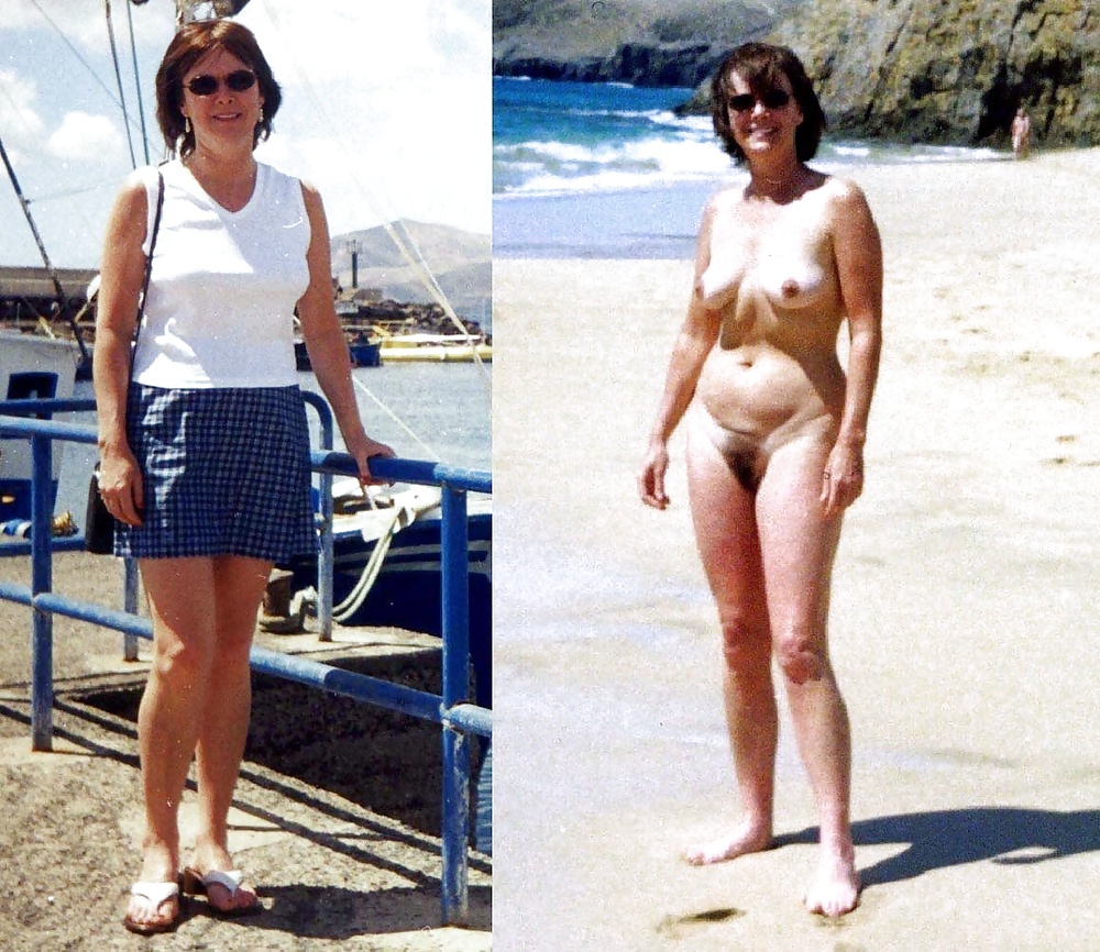Porn image Polaroid Amateurs Dressed Undressed