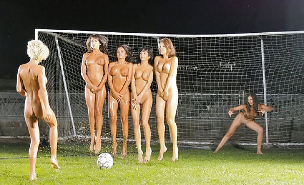 Japanese Girls Playing Soccer Totally Naked
