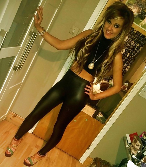 Porn image Shiny leggings