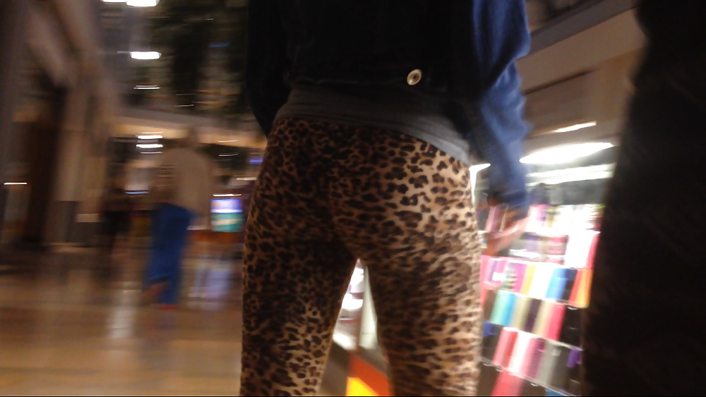 Porn image Tiny Teen Perfection in Leopard Tights