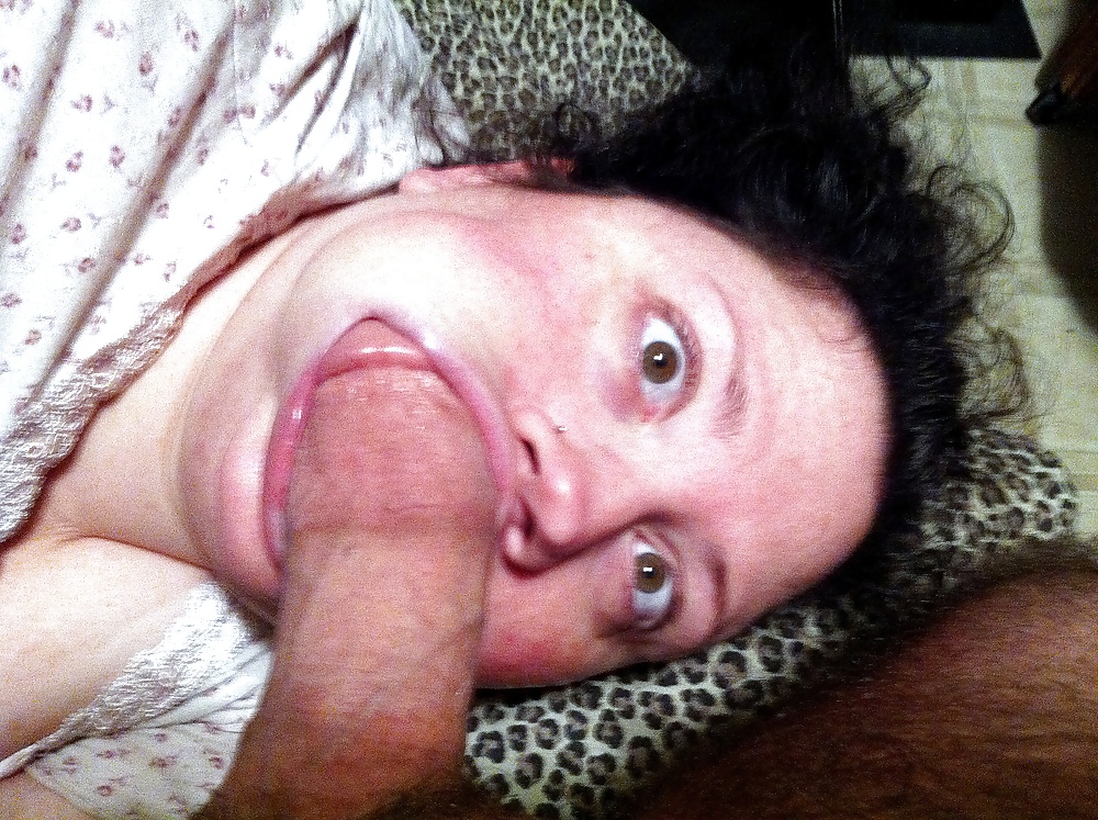 Porn image Cock Gobbler Wife Cheeks