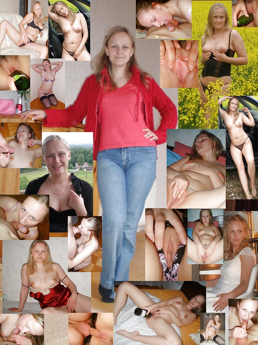 Porn image dressed and undressed