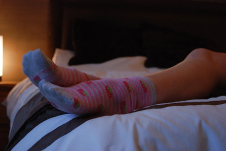 sexy feet in cute socks