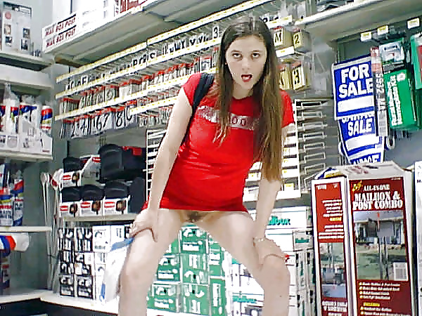 Porn image Flashing in Store or Supermarket 5