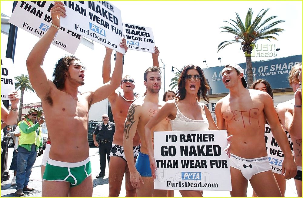 Porn image Brian Kehoe  and P.E.T.A.- Los Angeles