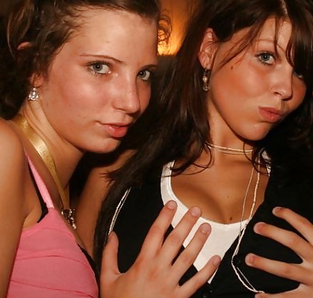 Porn image Danish teens-211-212 costume bra panties breasts touched