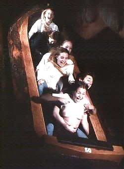 Porn Image Nude On Roller Coster At Disneyland
