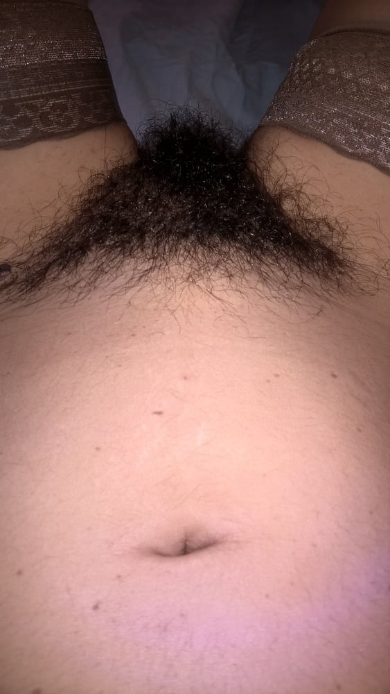 Black haired hairy pussy