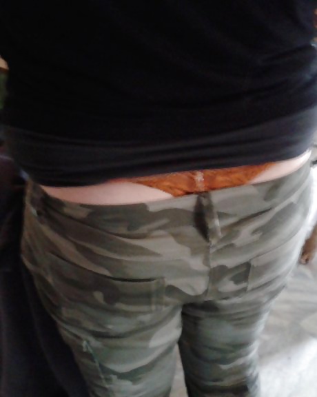 Porn image Chubby ex-gf tanga ass voyeur