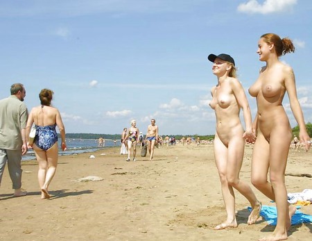 Real bitches nude on the beach