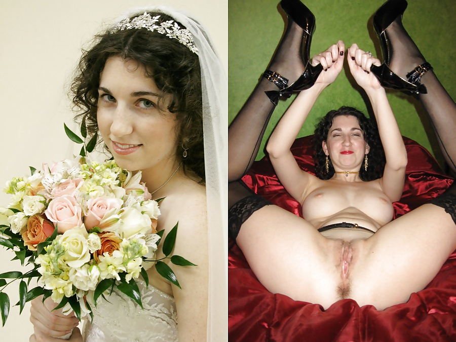 Porn image Real Amateur Brides - Dressed Undressed 11