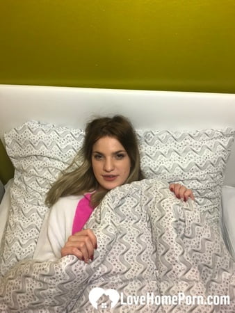 he woke me up for a quick strip         