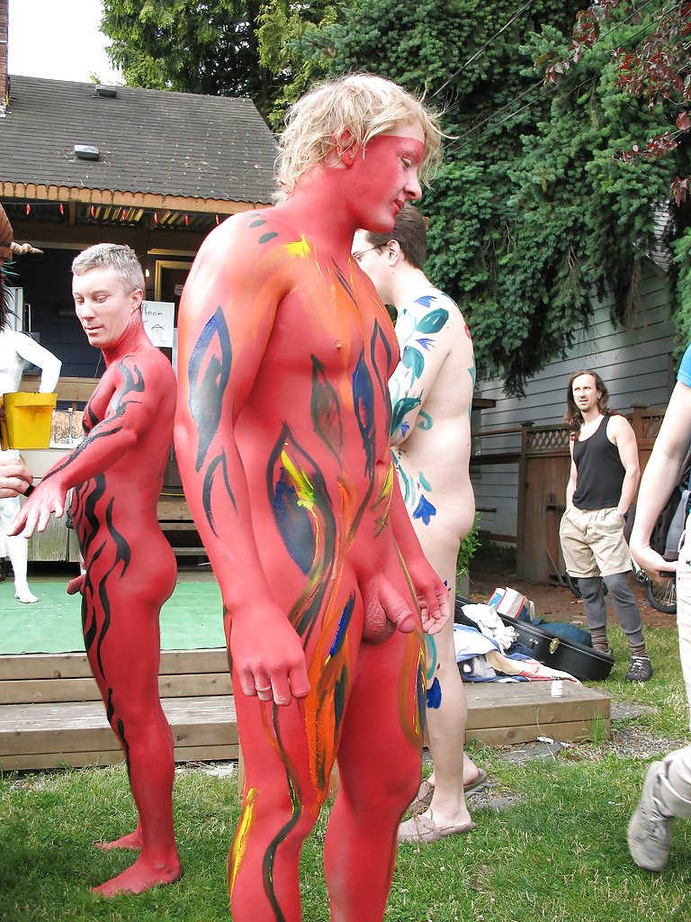 amateur nude male body paint 100 pics. 