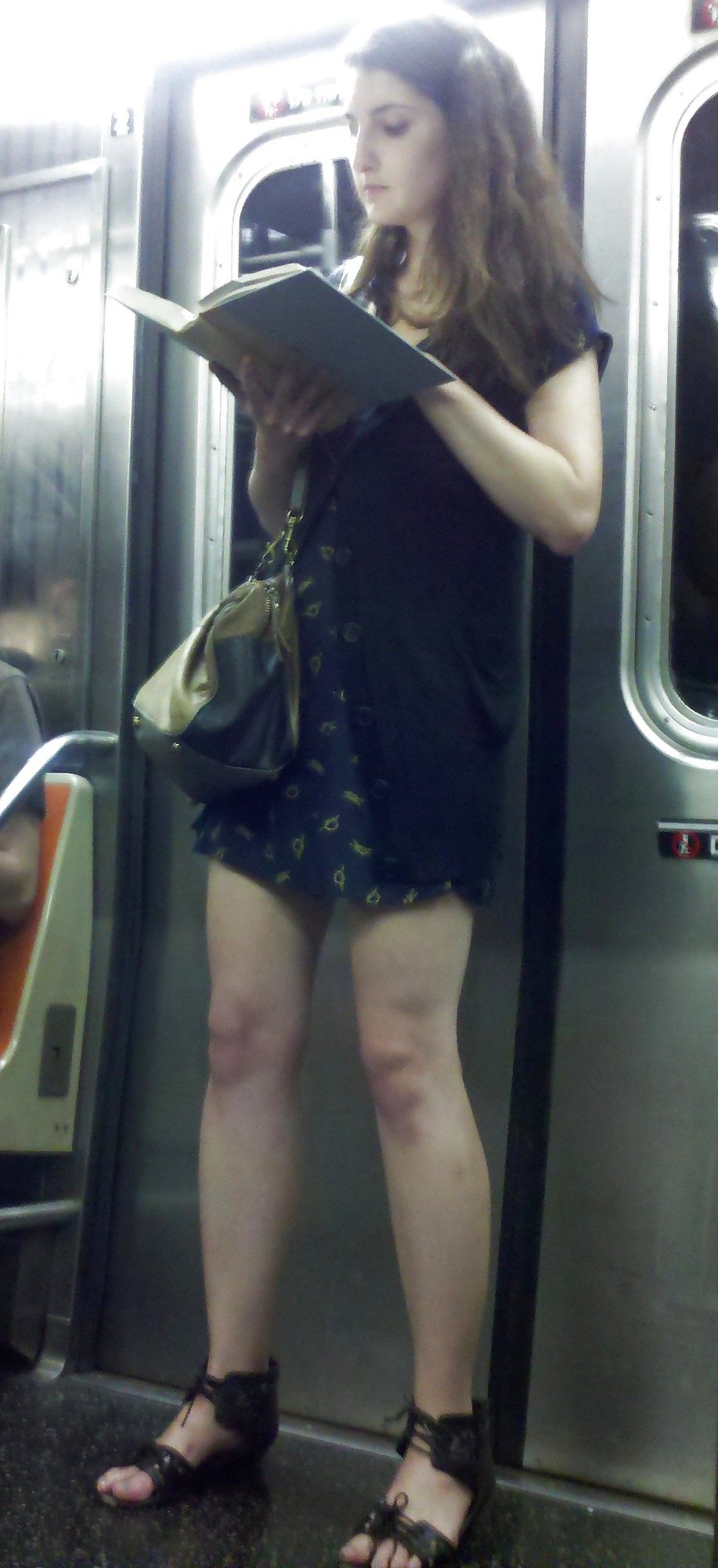 Porn image New York Subway Girls Compilation 1 - Legs and Thighs