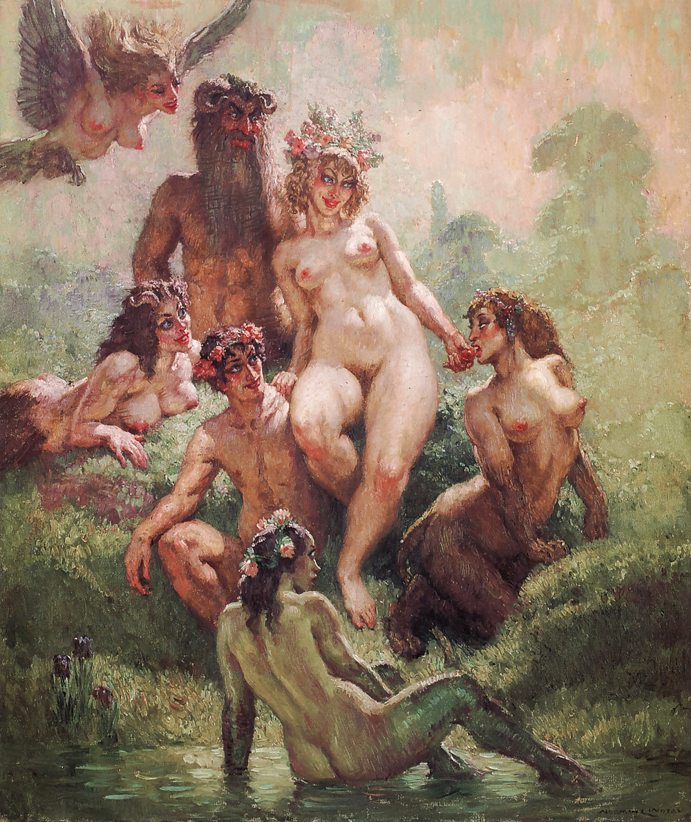 Painted Ero And Porn Art 13 Norman Lindsay 2 65 Pics Xhamster