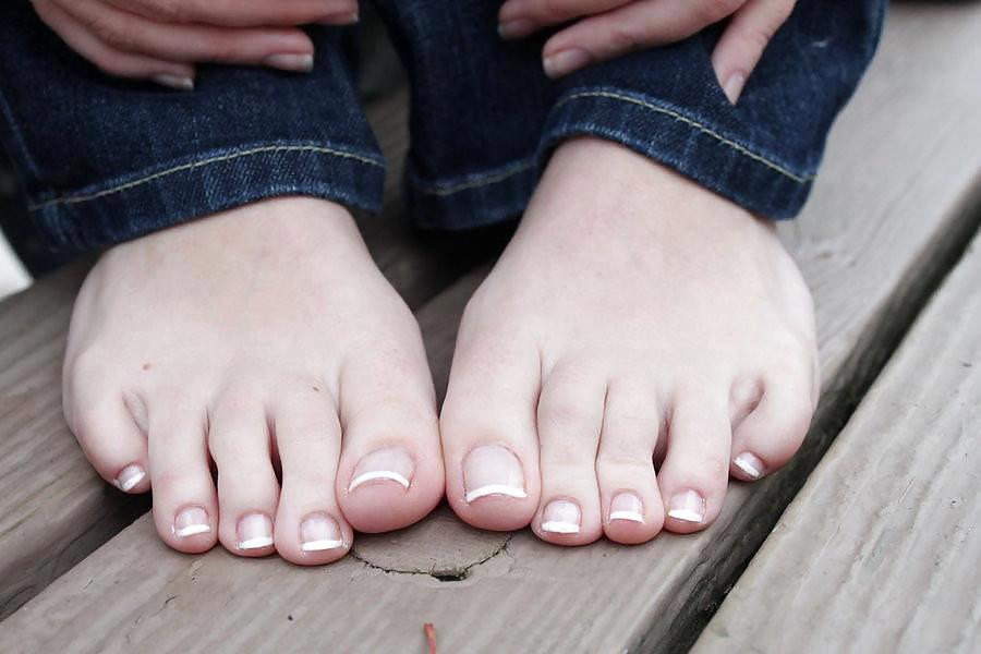 Porn image A lot of feet